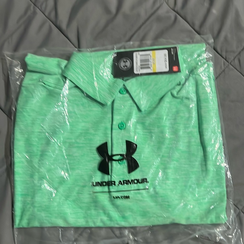 Under armour polo.